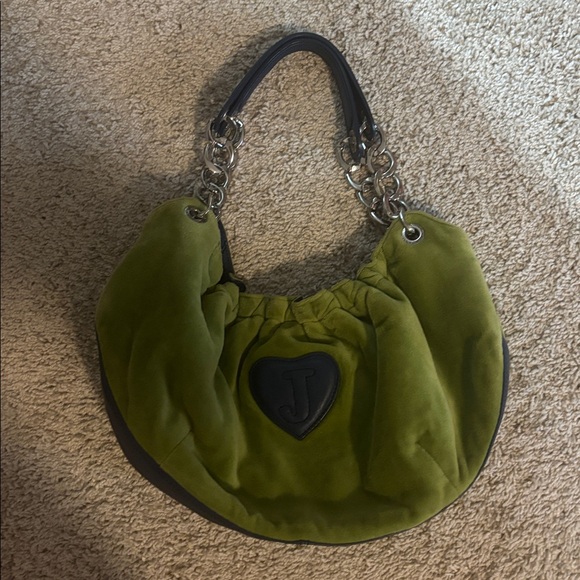 Juicy Couture Navy Green & Blue Bag - Picture 3 of 9